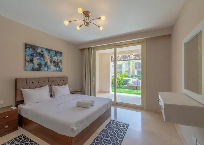 Cozy 1-bedroom In Mangroovy, El Gouna. Private Terrace, Garden And Pool Access