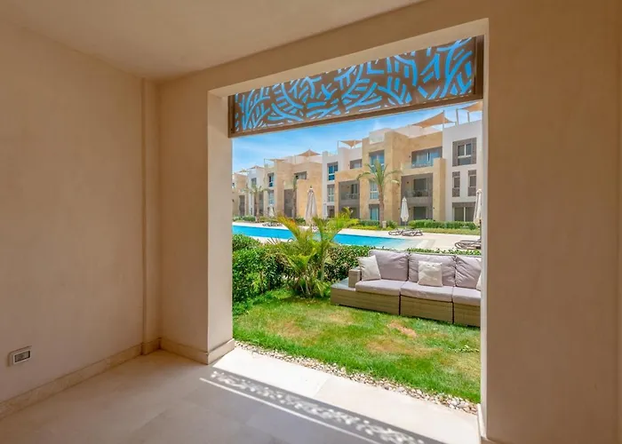 Cozy 1-bedroom In Mangroovy, El Gouna. Private Terrace, Garden And Pool Access Hurghada